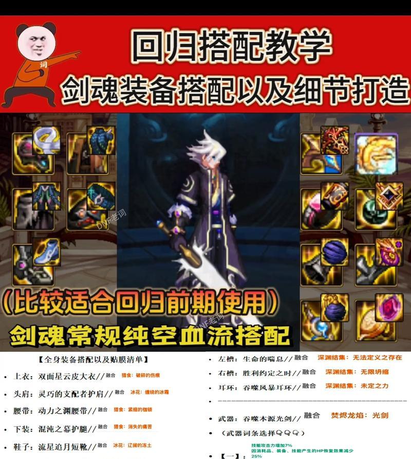 dnf剑魂职业的基本配置要求是什么?如何打造强力剑魂?