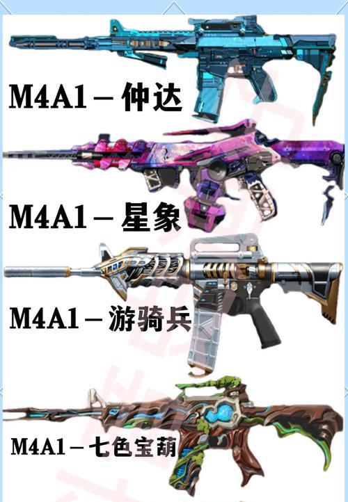 CF中总共有多少种不同类型的枪?
